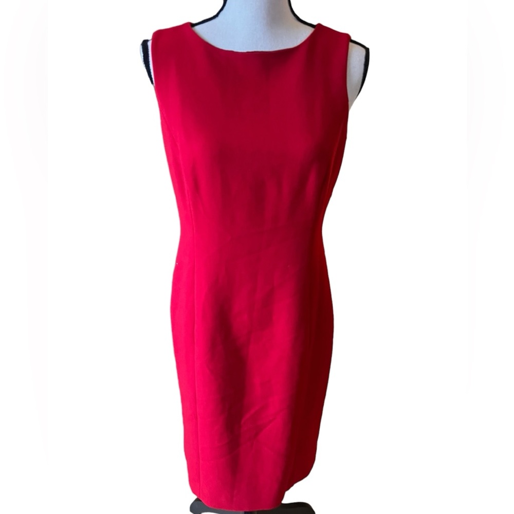 Talbots Red Midi Dress - Picture 2 of 12